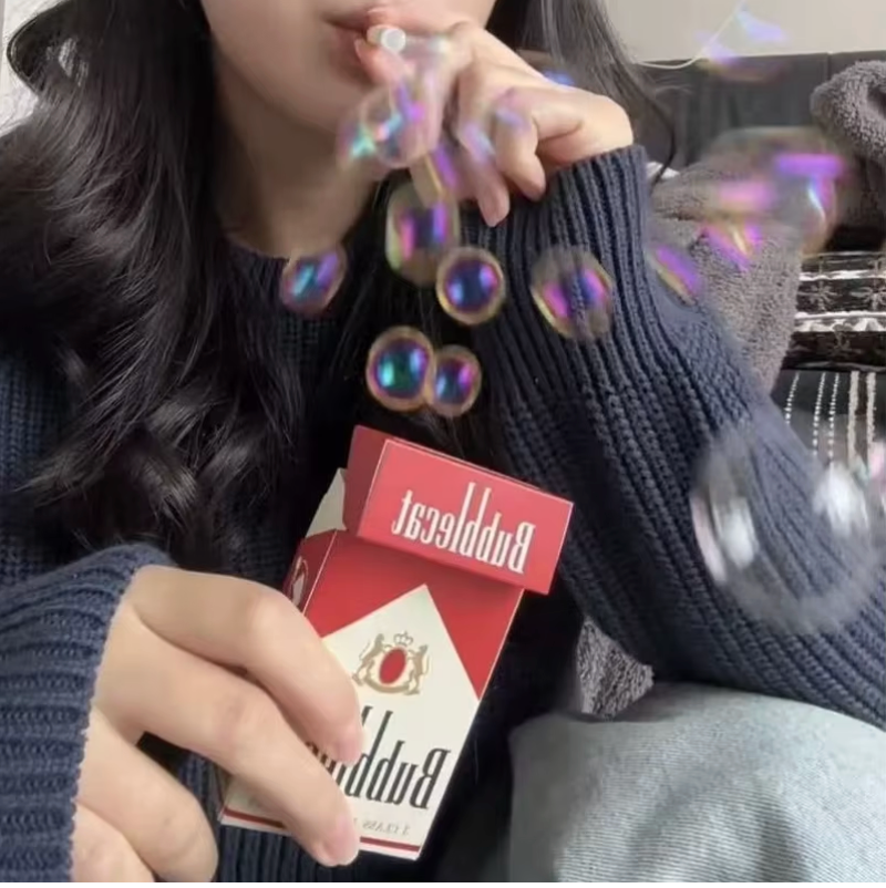 Bubble cigarette
