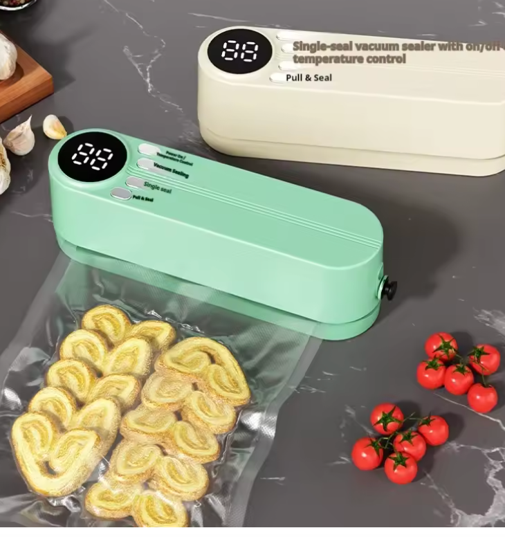 Mini Vacuum Sealer – Wireless Food Preservation Machine