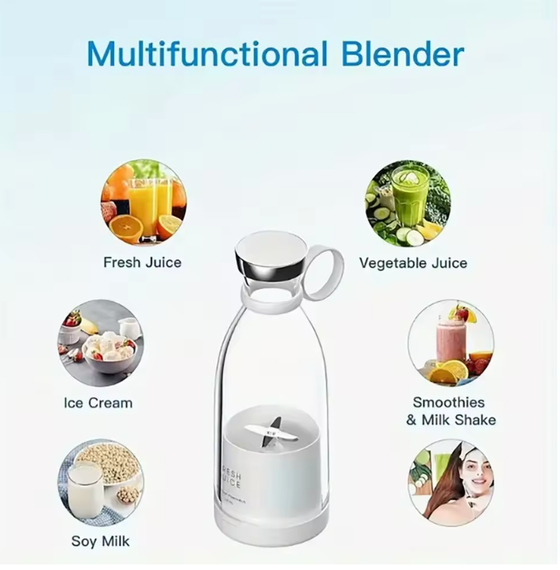 Portable USB Blender – Mini Juicer Cup