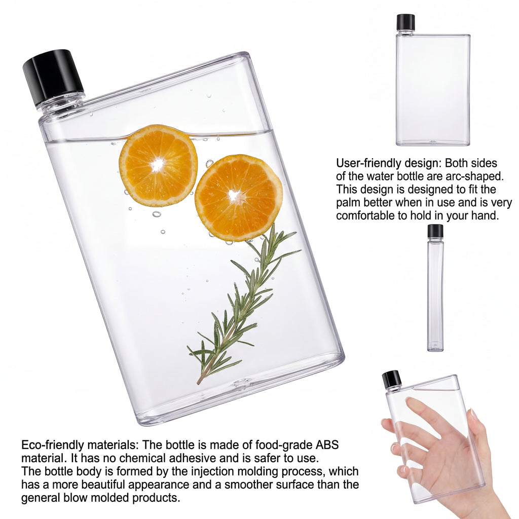 Slim Flat Water Bottle