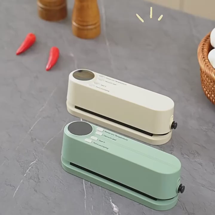 Mini Vacuum Sealer – Wireless Food Preservation Machine